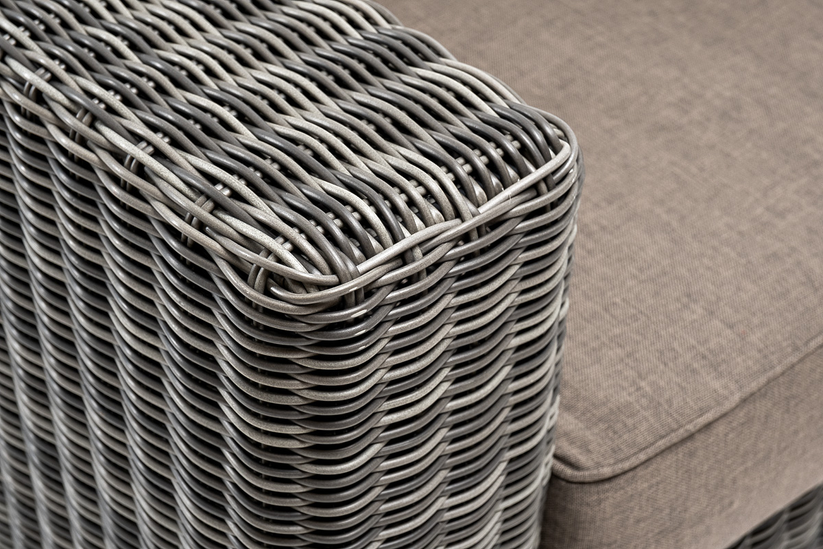 "Боналли" кресло из искусственного ротанга, цвет графит