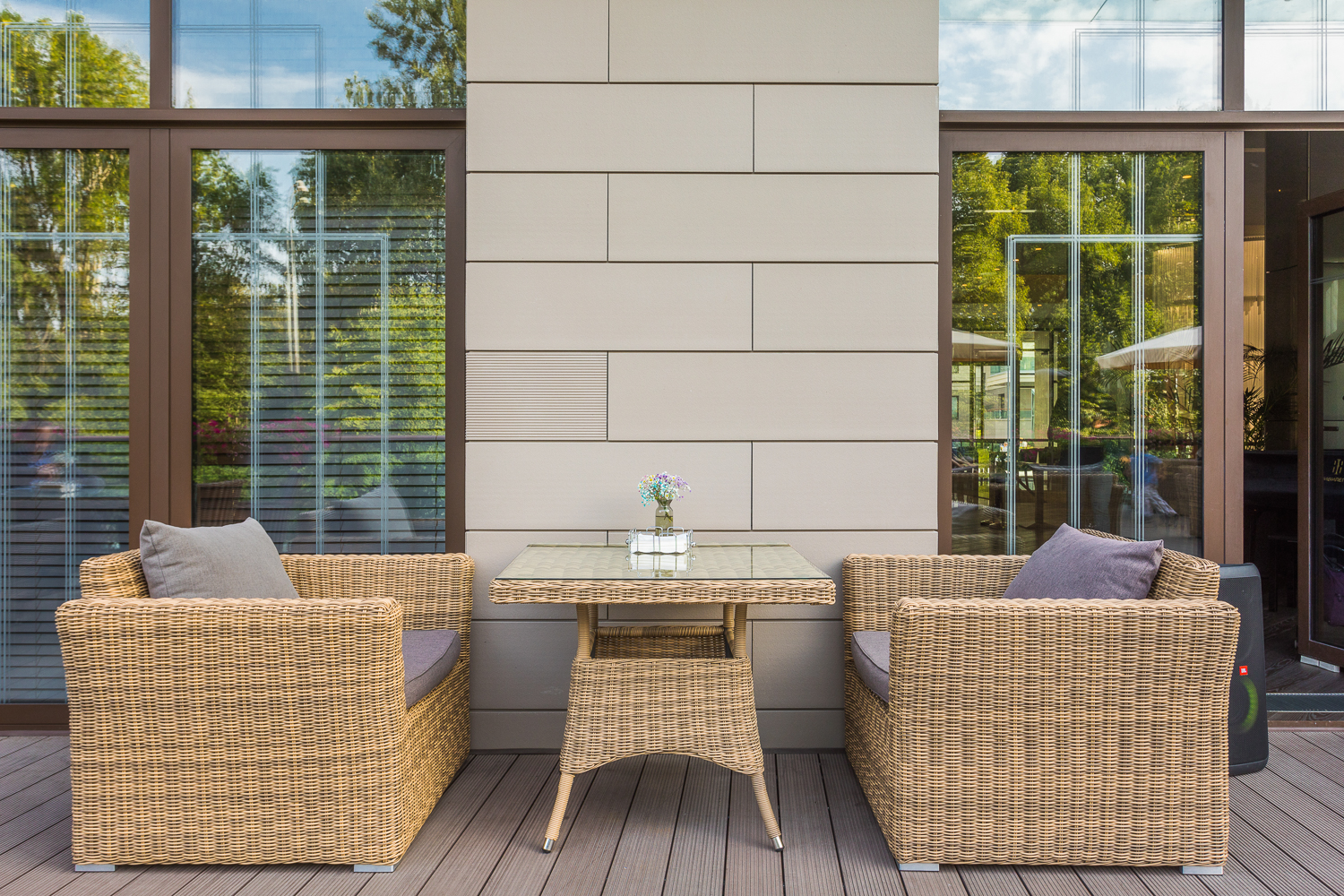 "Капуто" кресло из искусственного ротанга, цвет соломенный