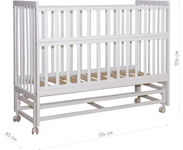 Кроватка-маятник Albero НИК 2д