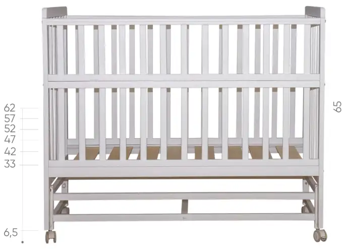 Кроватка-маятник Albero НИК 2д