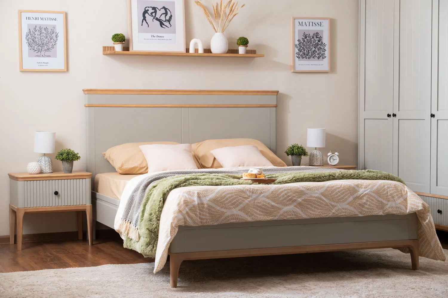 Кровать массив сосны Грета №10 1200х2000