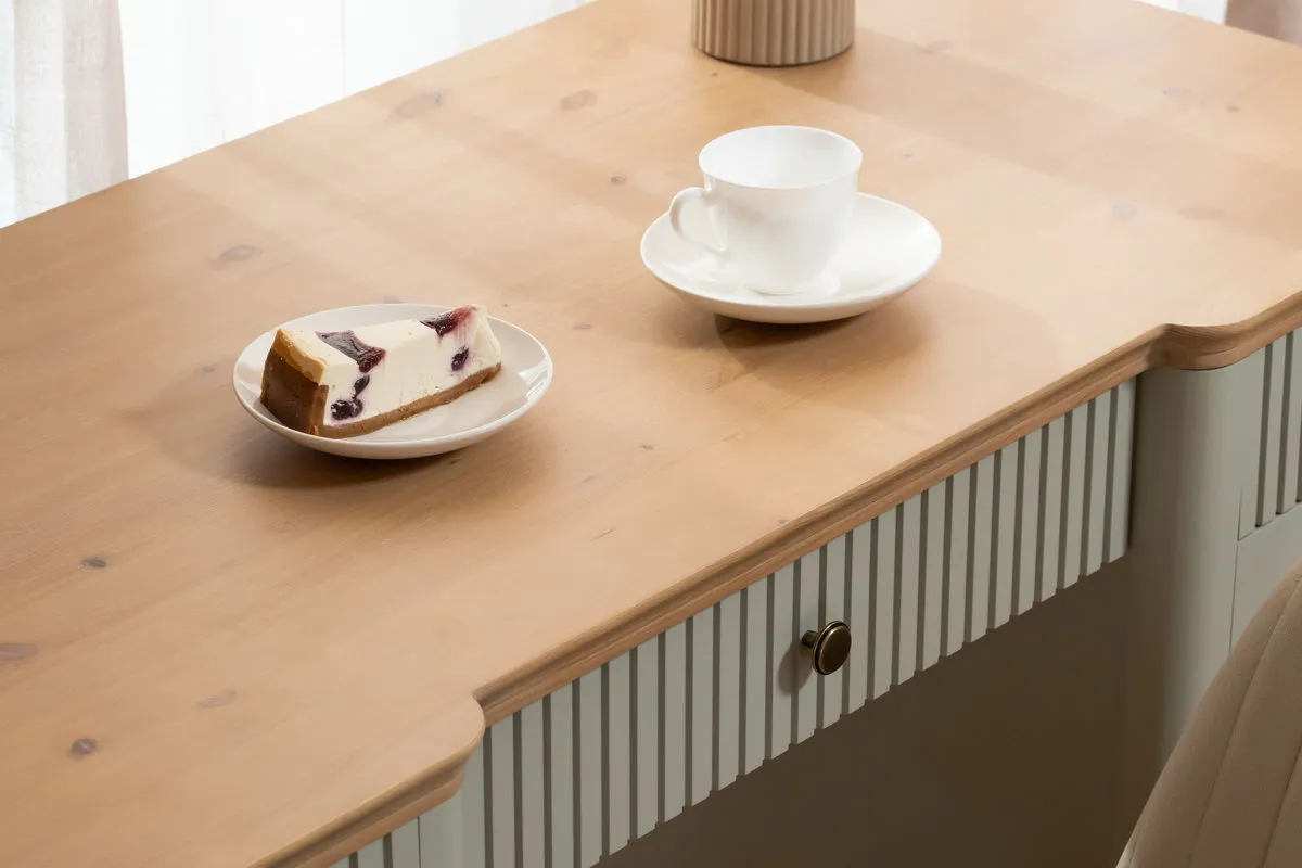 Стол письменный массив сосны Грета №5