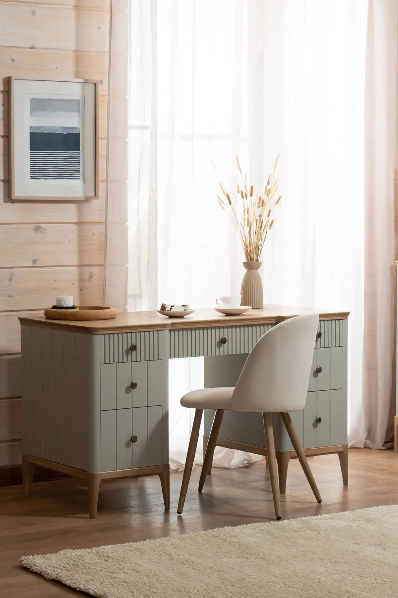 Стол письменный массив сосны Грета №5