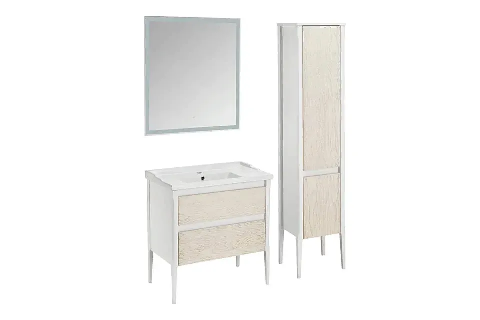 Пенал Лорена 40 Благородный Бежевый напольный